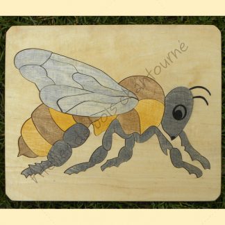 Puzzle abeille par l'Atelier de bois chantourné