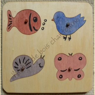 Puzzle animaux (2) par l'Atelier de bois chantourné