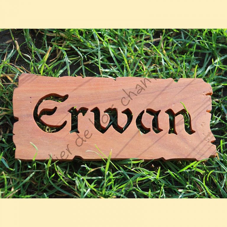 Plaque de maison - Ecurie personnalisée | by Pic Bois