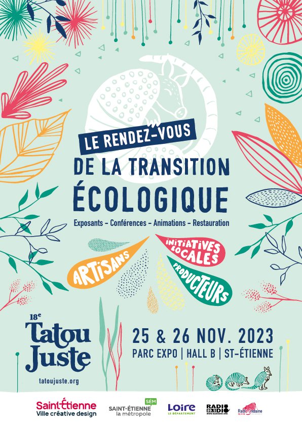 Salon Tatou Juste Saint-Etienne 25 et 26 novembre 2023