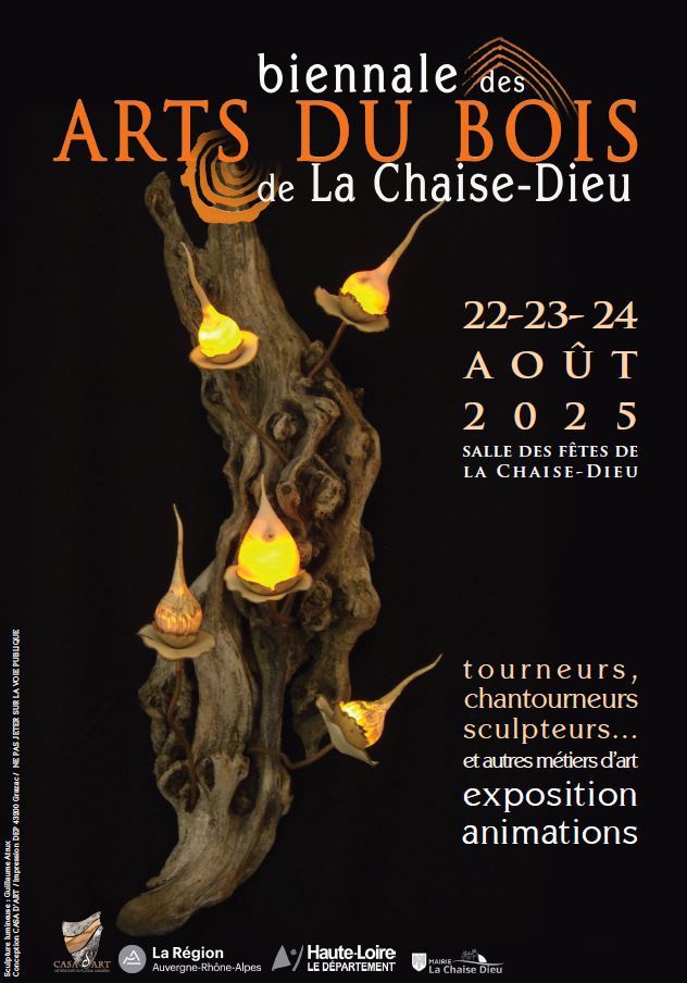 Biennale des arts du bois - La Chaise-Dieu - 22 au 24 août 2025 -
Atelier de bois chantourné - artisan chantourneur en Auvergne