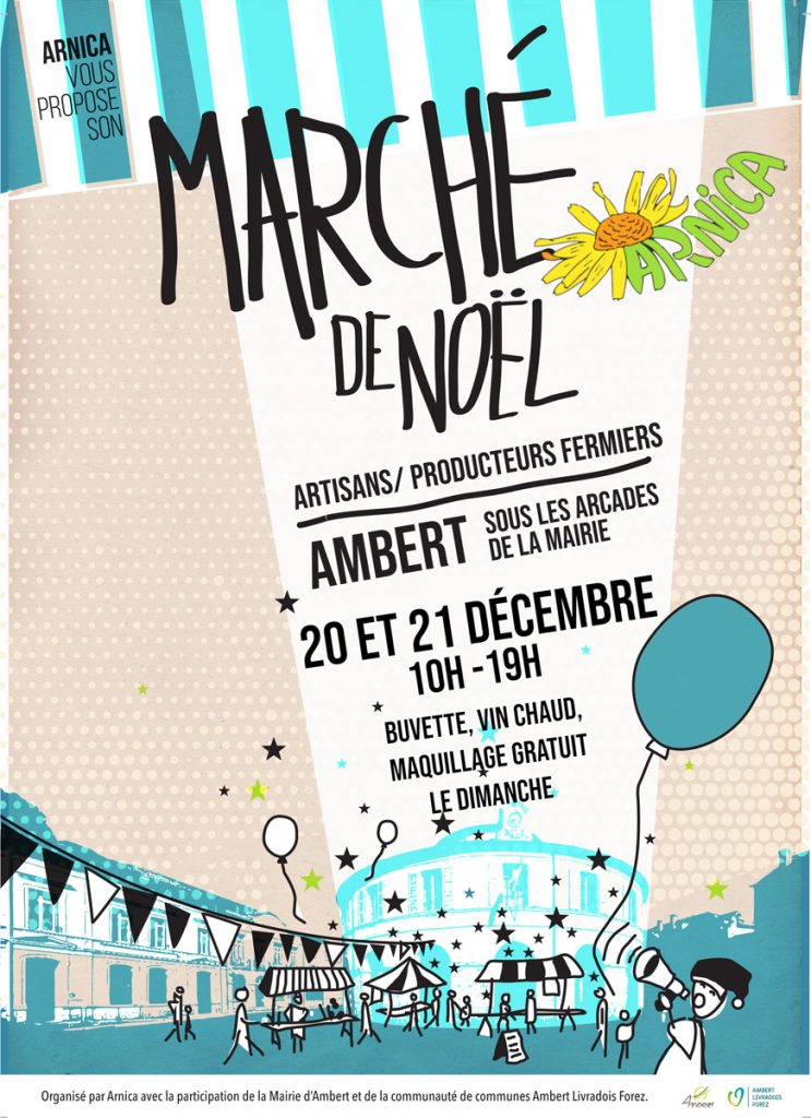 Marché de Noël - Ambert 20 et 21 décembre 2025