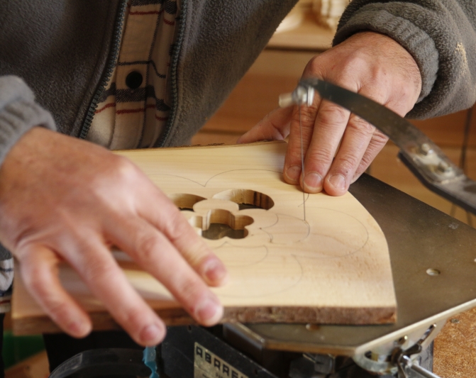 Atelier de bois chantourné - Stage adulte -