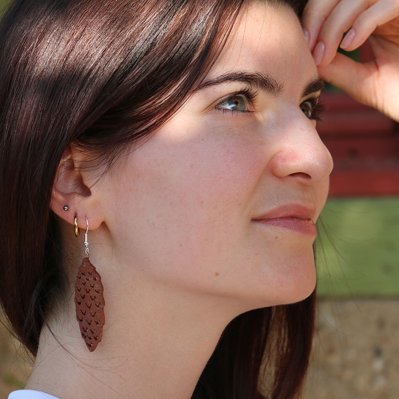 Boucles d'oreilles - Epicéa – Image 2